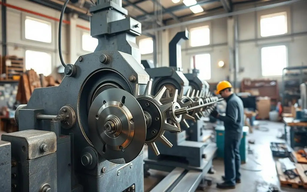 manutenção de moinho de facas