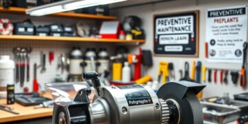 manutenção esmeril