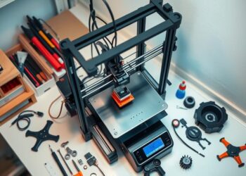 manutenção impressora 3d