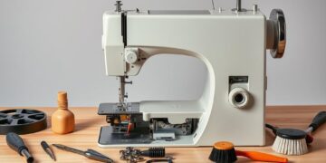 manutenção máquina de costura reta