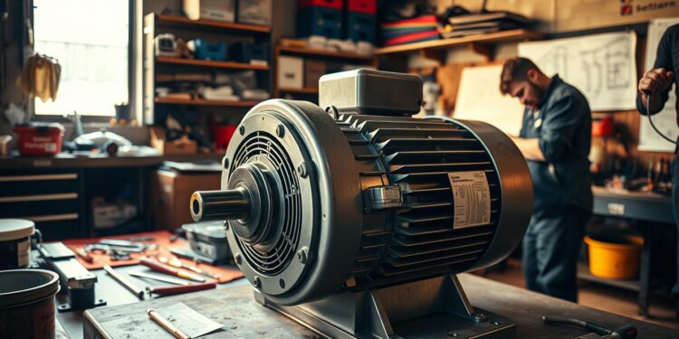 manutenção motor elétrico