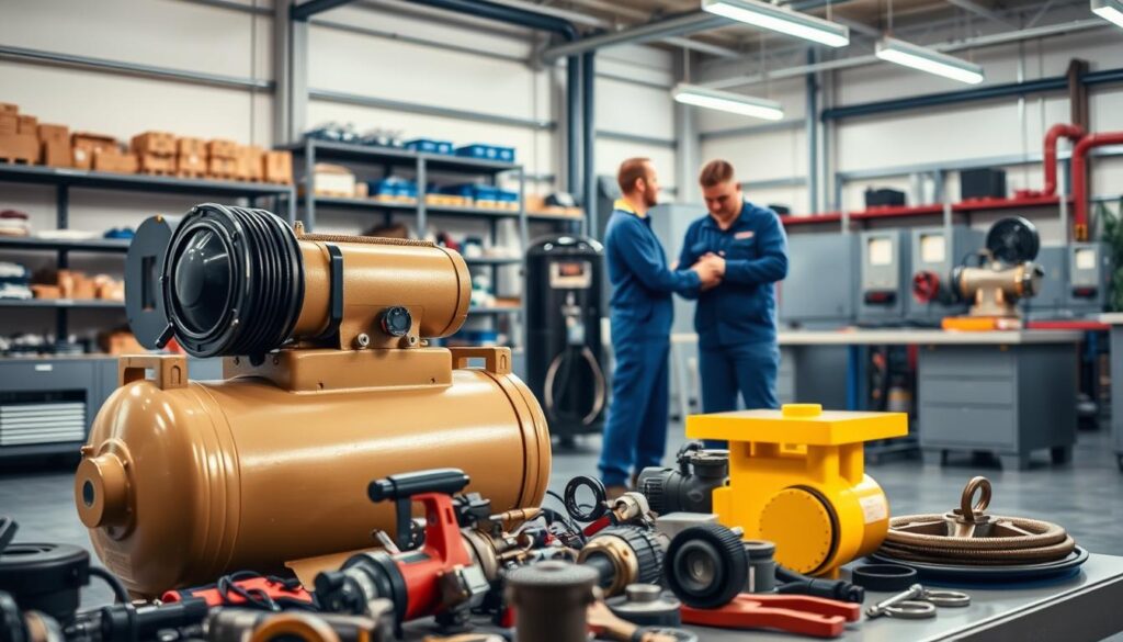 manutenção preventiva compressor de ar