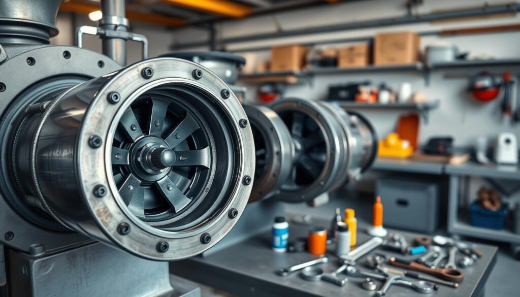 manutenção preventiva de cilindros misturadores