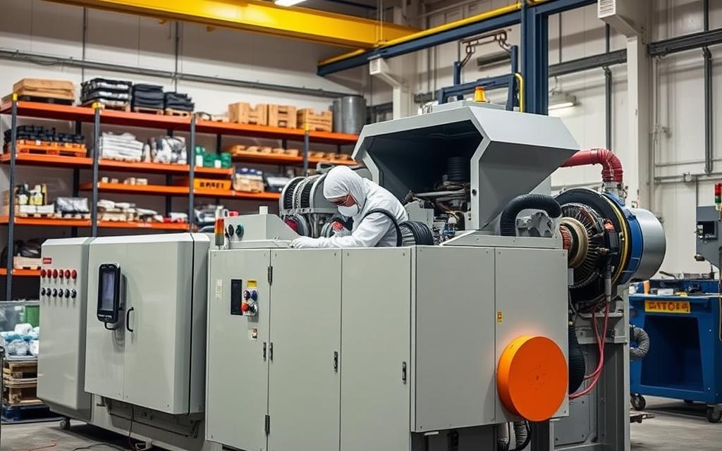 manutenção preventiva moinho plástico