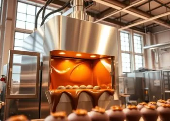 maquina de banhar chocolate