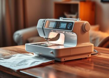 máquina de bordar portátil