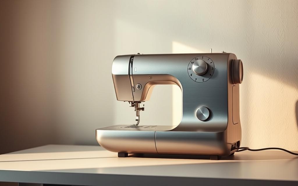 máquina de costura reta silenciosa