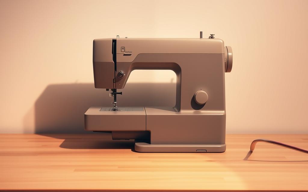 máquina de costura reta silenciosa