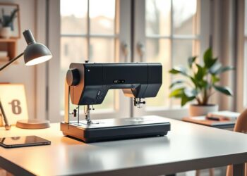 máquina de costura reta silenciosa