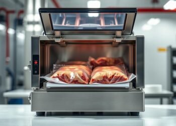 maquina de embalar carne a vacuo