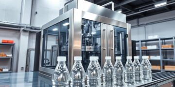 máquina de envase pet