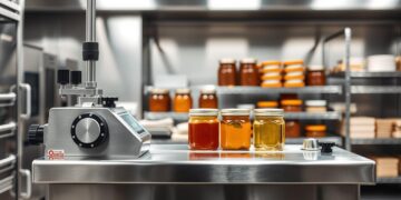 máquina de lacrar potes