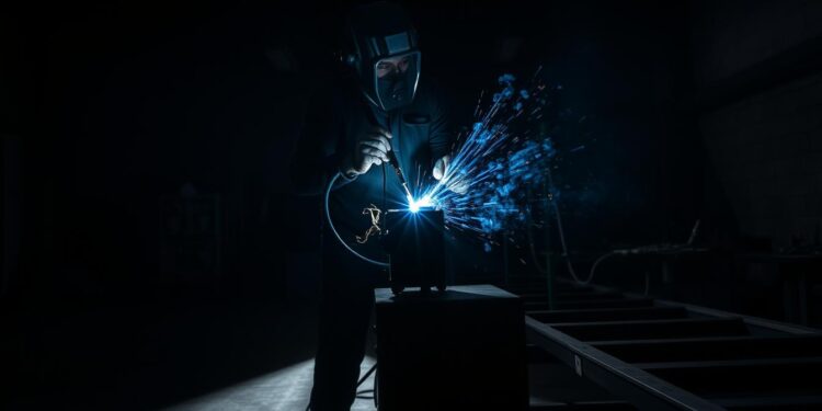 máquina de solda tig