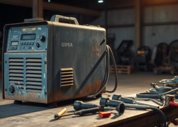 máquina de solda usada