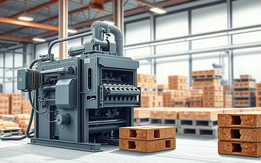 máquina de tijolo ecológico