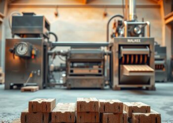 máquina de tijolo ideal