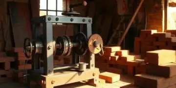 maquina de tijolo manual