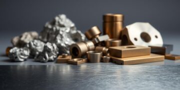 materiais para torno