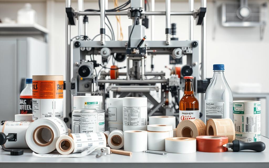 materiais rotuladora