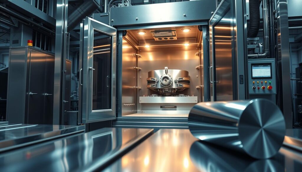 metalizadora a vácuo