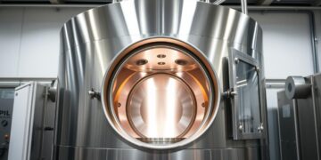 metalizadora a vácuo