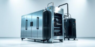 metalizadora a vácuo industrial