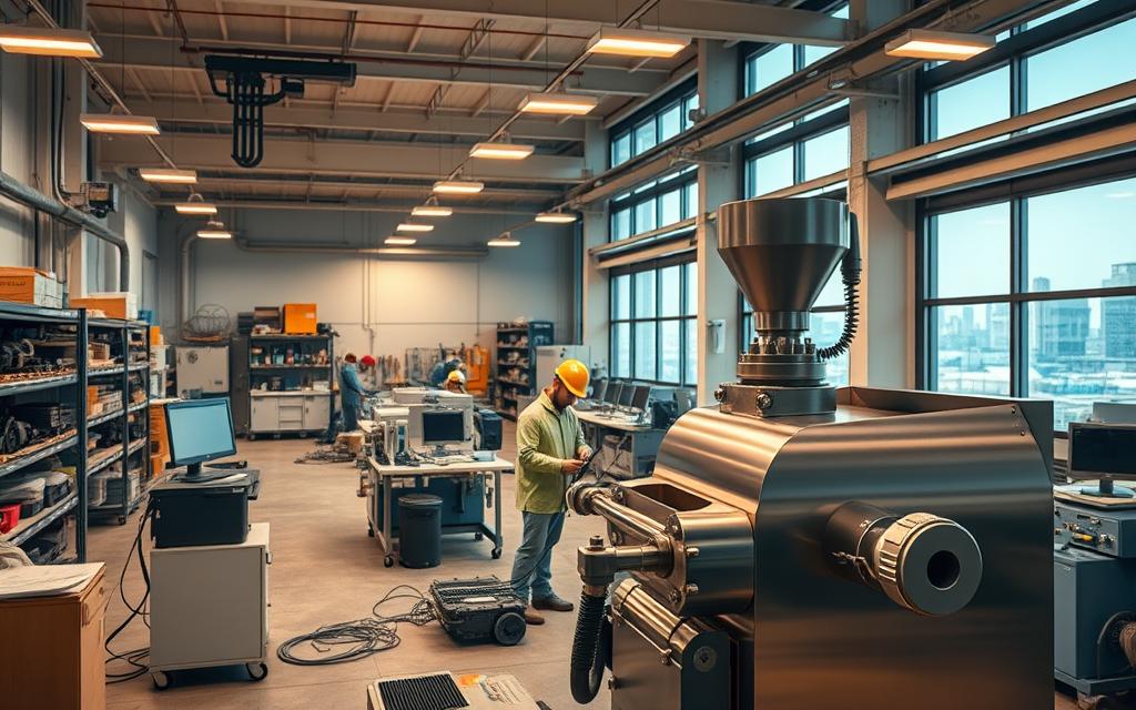 modernização de equipamentos