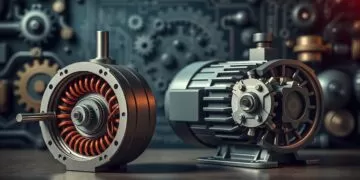 motor eletrico 2 polos vs 4 polos