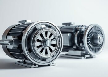 motor elétrico alta vs baixa rotação