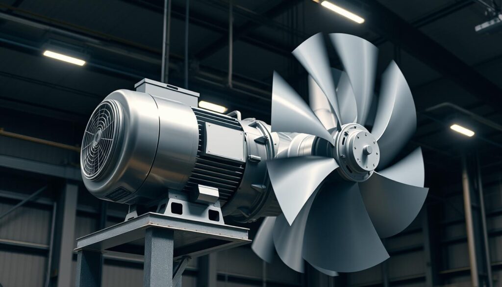 motor elétrico para ventilação industrial
