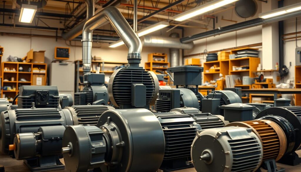motores elétricos para ventilação industrial