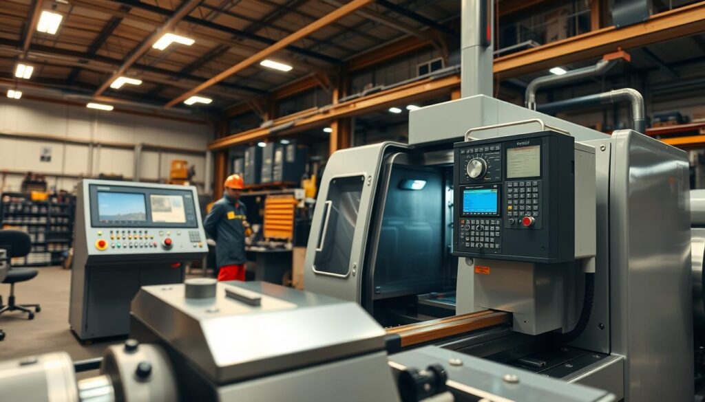operação de torno CNC