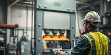 operar prensa hidraulica