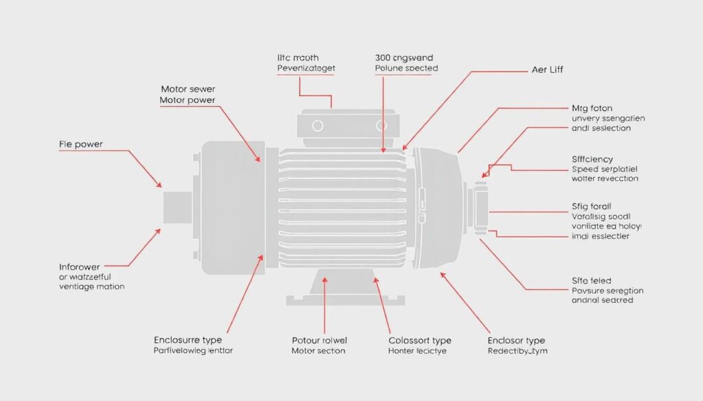 parâmetros técnicos motor elétrico ventilação industrial