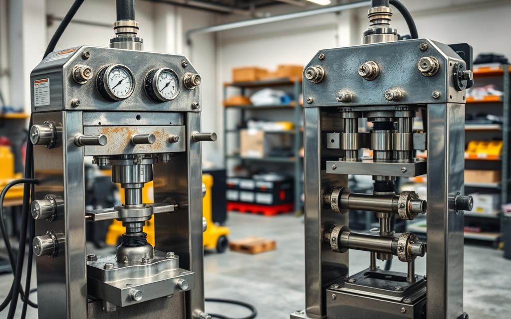 prensas hidráulicas manuais