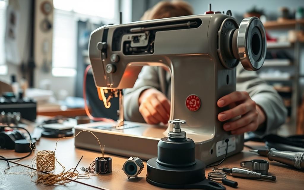 problemas comuns na máquina de costura