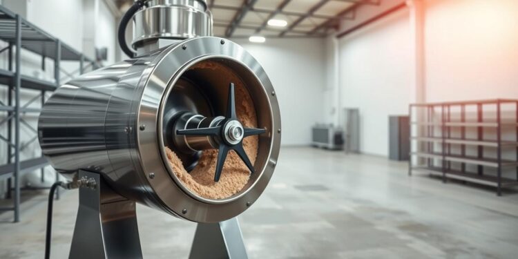 produtividade cilindro misturador