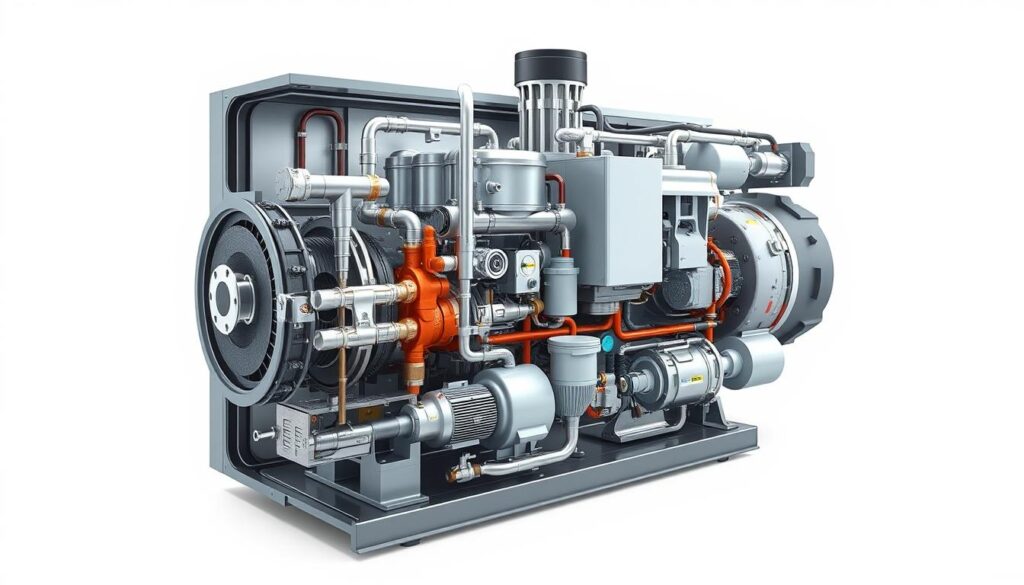refrigeração e lubrificação de alta pressão