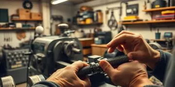 rosqueamento no torno