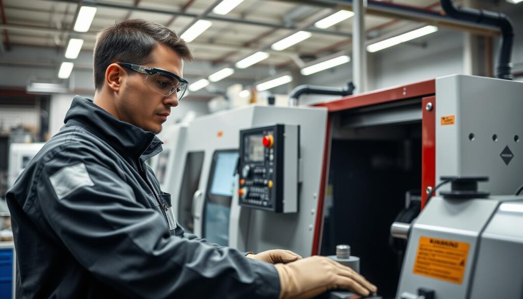 segurança CNC