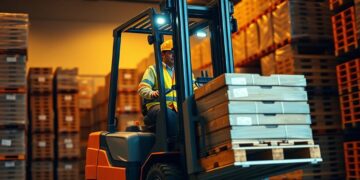 segurança empilhadeira