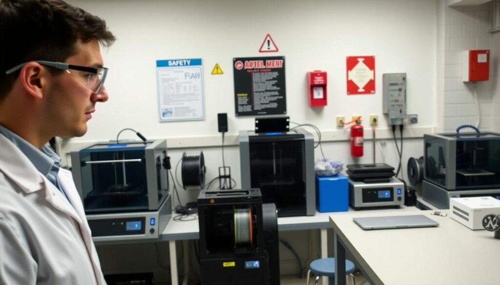 segurança laboratório