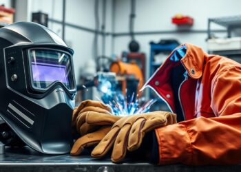 segurança na soldagem