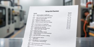 setup injetora de plástico