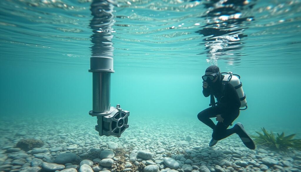 solução de problemas com bombas submersas