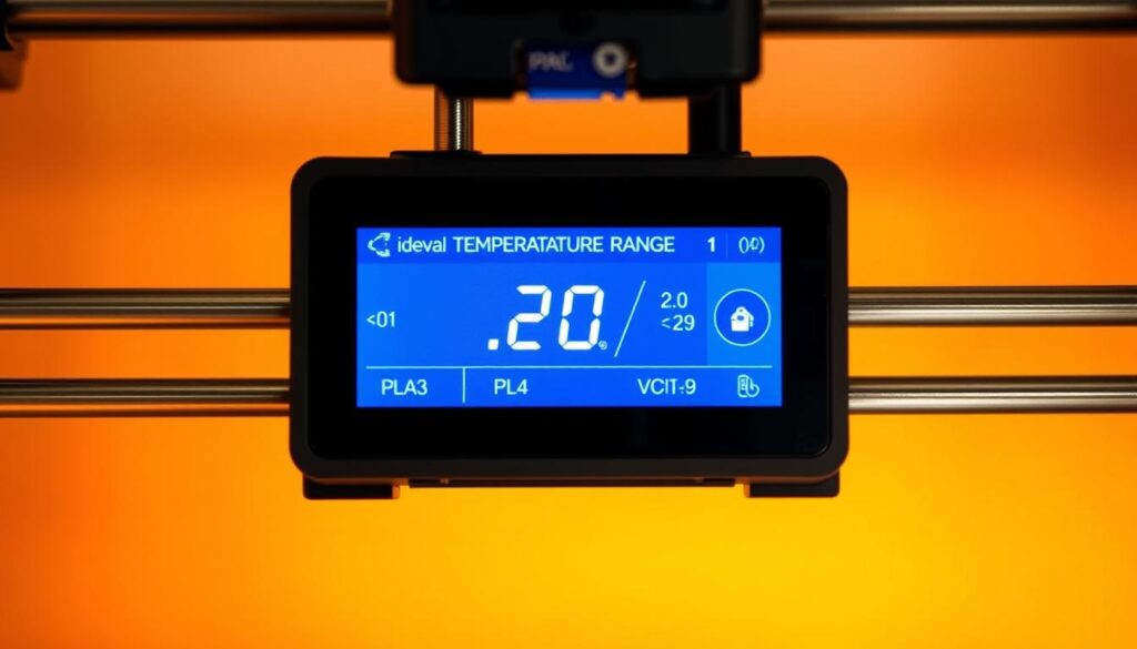 temperatura ideal para impressão 3D com PLA