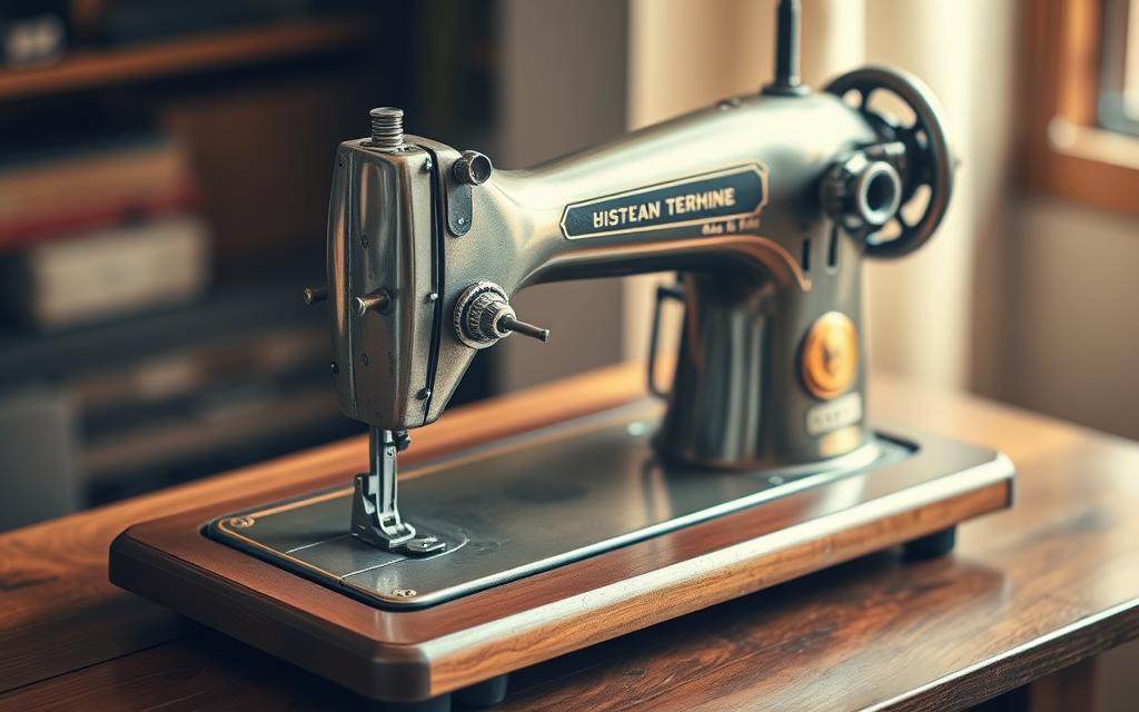 teste de máquina de costura usada