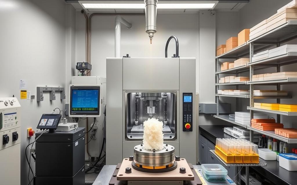 testes de materiais com extrusora de laboratório