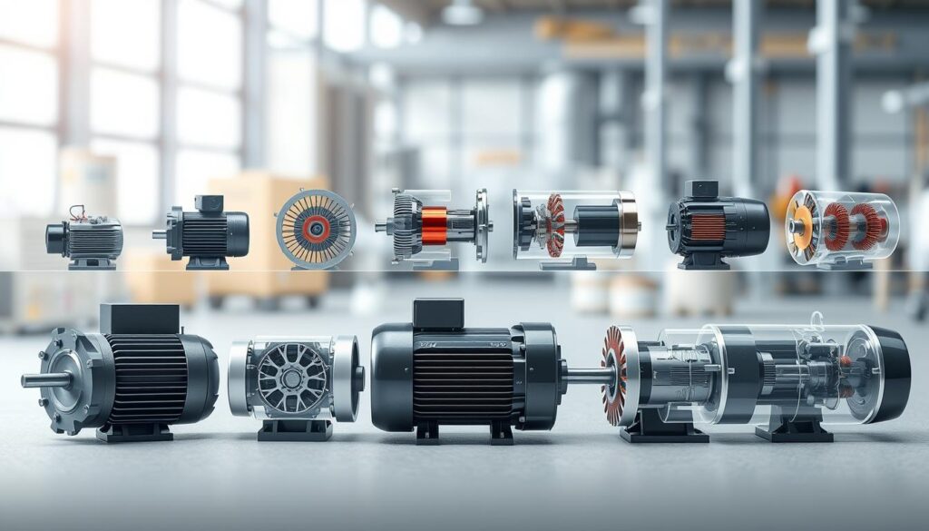 tipos de motores elétricos