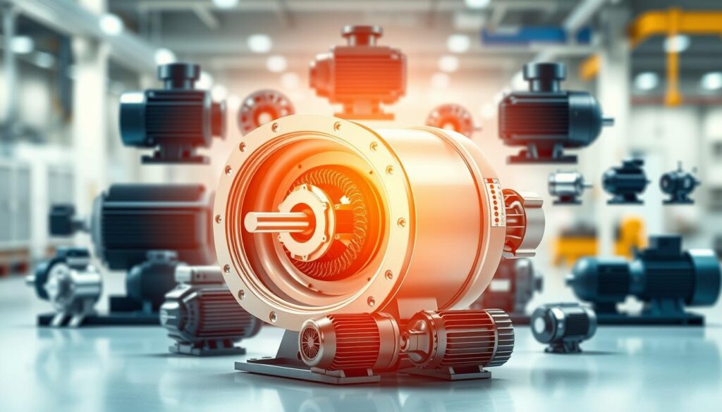 tipos de motores elétricos para compressores